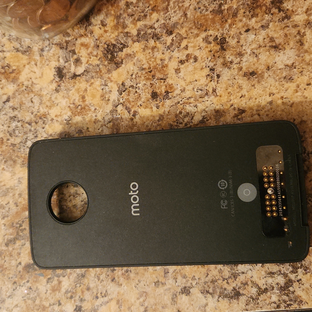 Moto Z3 projector mod with bag